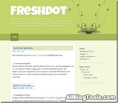 FreshDot-blogger