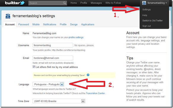 twitter-portugues-configurar-settings twitter-portugues-configurar-settings