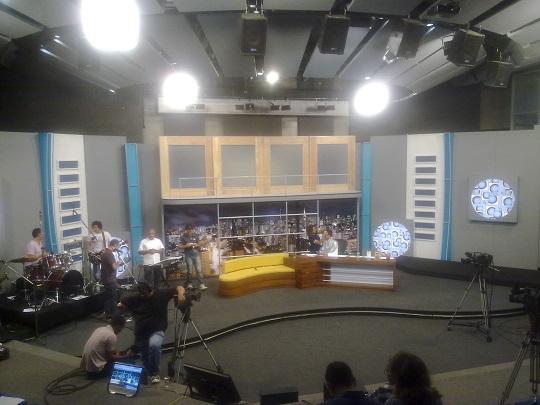 Estúdio do programa Papo Aberto da TV Canção Nova Estúdio do programa Papo Aberto da TV Canção Nova