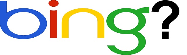 Logo do Bing com as cores do Google