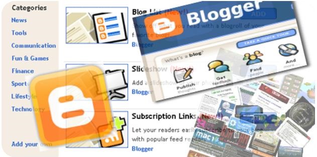 Gadgets para Blogger Gadgets para Blogger