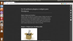 Clearly: Interface limpa e fácil de usar.