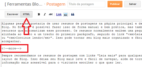 Tag More para Blogger