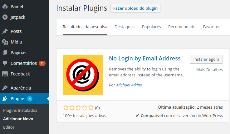 Plugin No Login by Email Address
